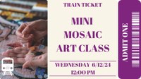 Mini Mosaic Art Class